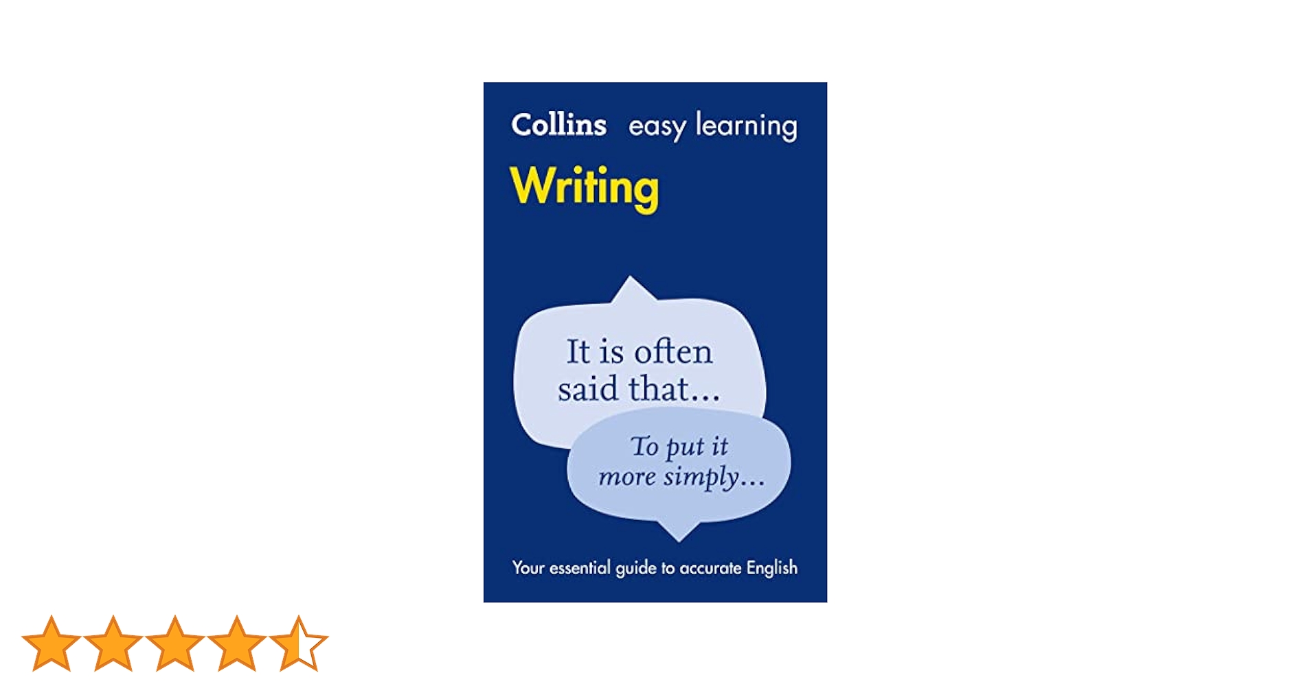 Collins Easy Learning English - Easy Learning Writing: Your